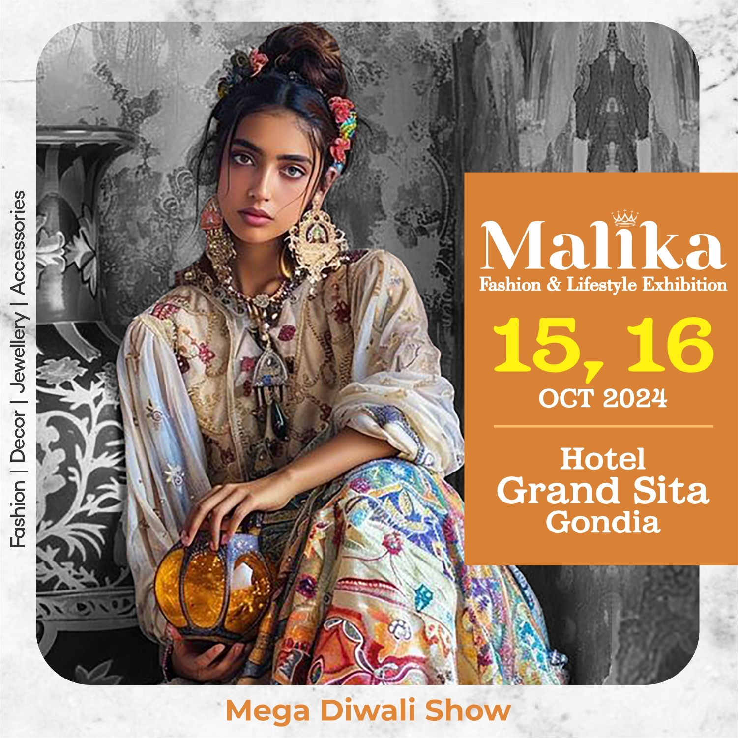 Malika Fashion & Lifestyle Exhibition at Gondia