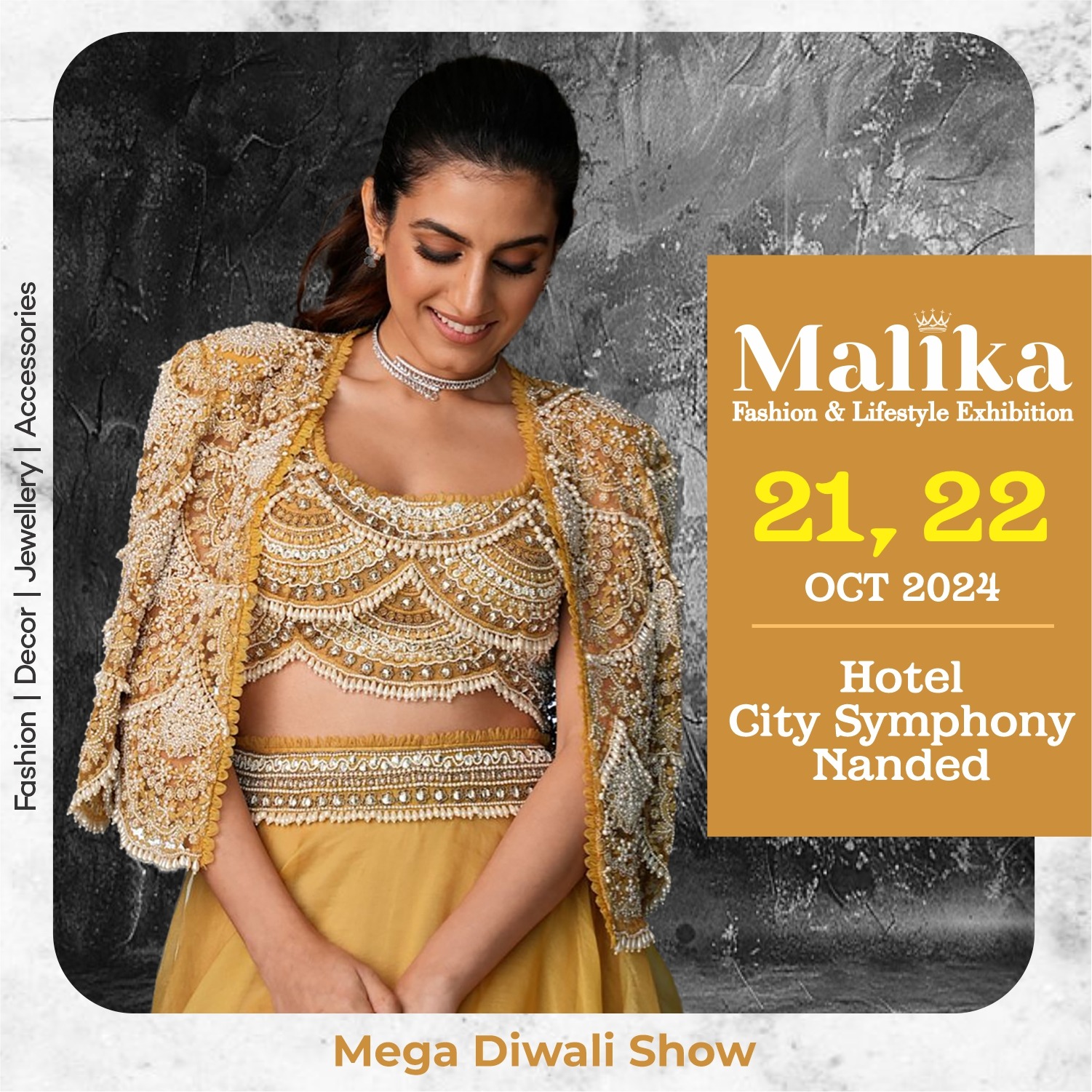 Malika Fashion & Lifestyle Exhibition at Nanded Diwali 2024