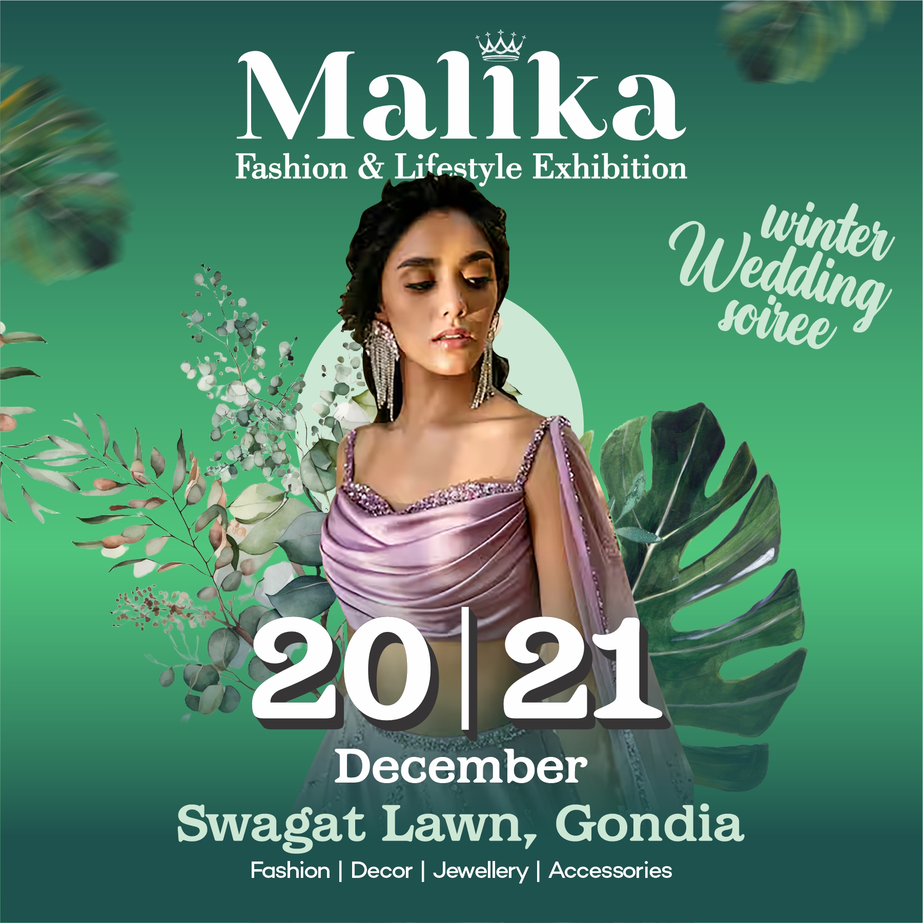 Malika Fashion & Lifestyle Exhibition Diwali 2024 at Nagpur